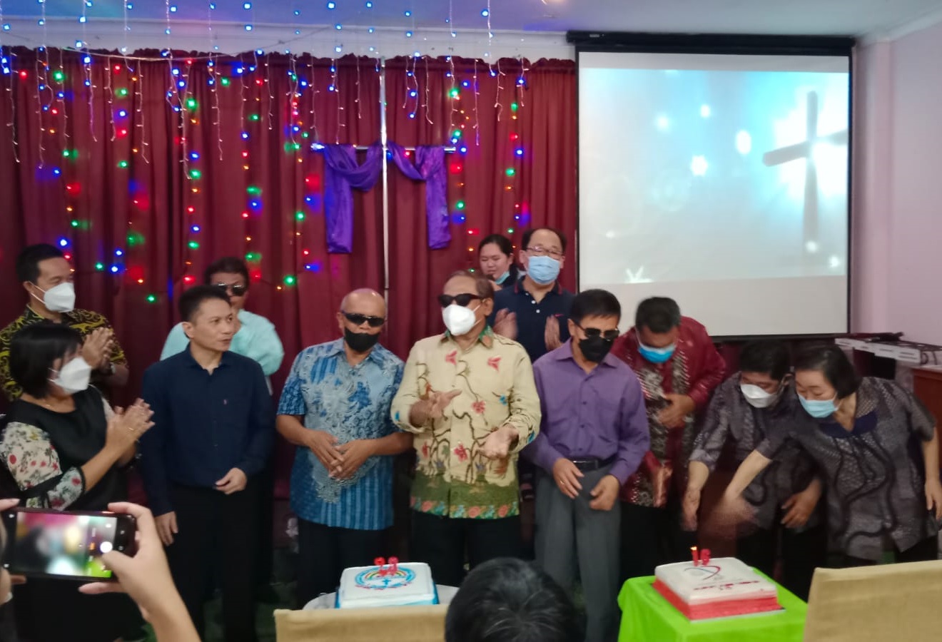 Pdt. Dr. Paul F. Gulo, M.Th: Anugerah Tuhan, Anugerah Amal Kasih dan PD Tunanetra Kristen Pelangi Kasih Bisa Gelar Paskah dan Ibadah Syukur Ulang Tahun