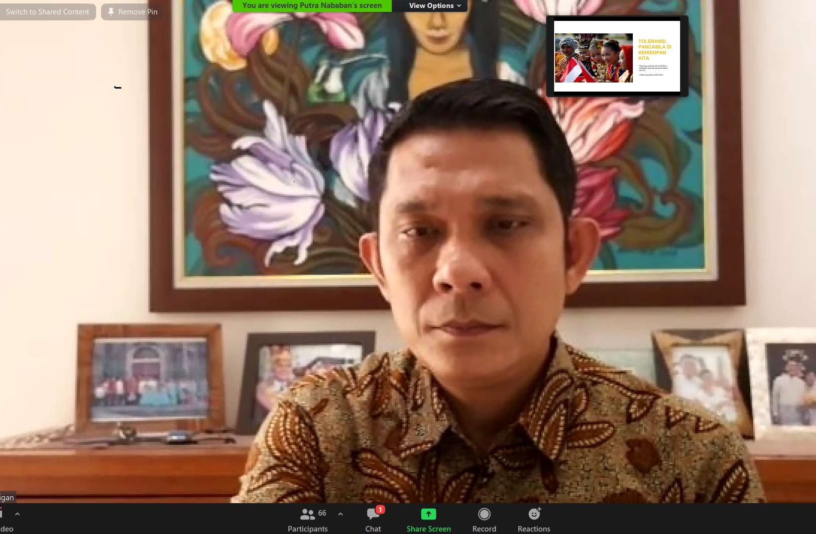 ABETNEGO TARIGAN: Keputusan SKB Harus Dibarengi Penguatan Peran Keluarga dan Otoritas Keagamaan