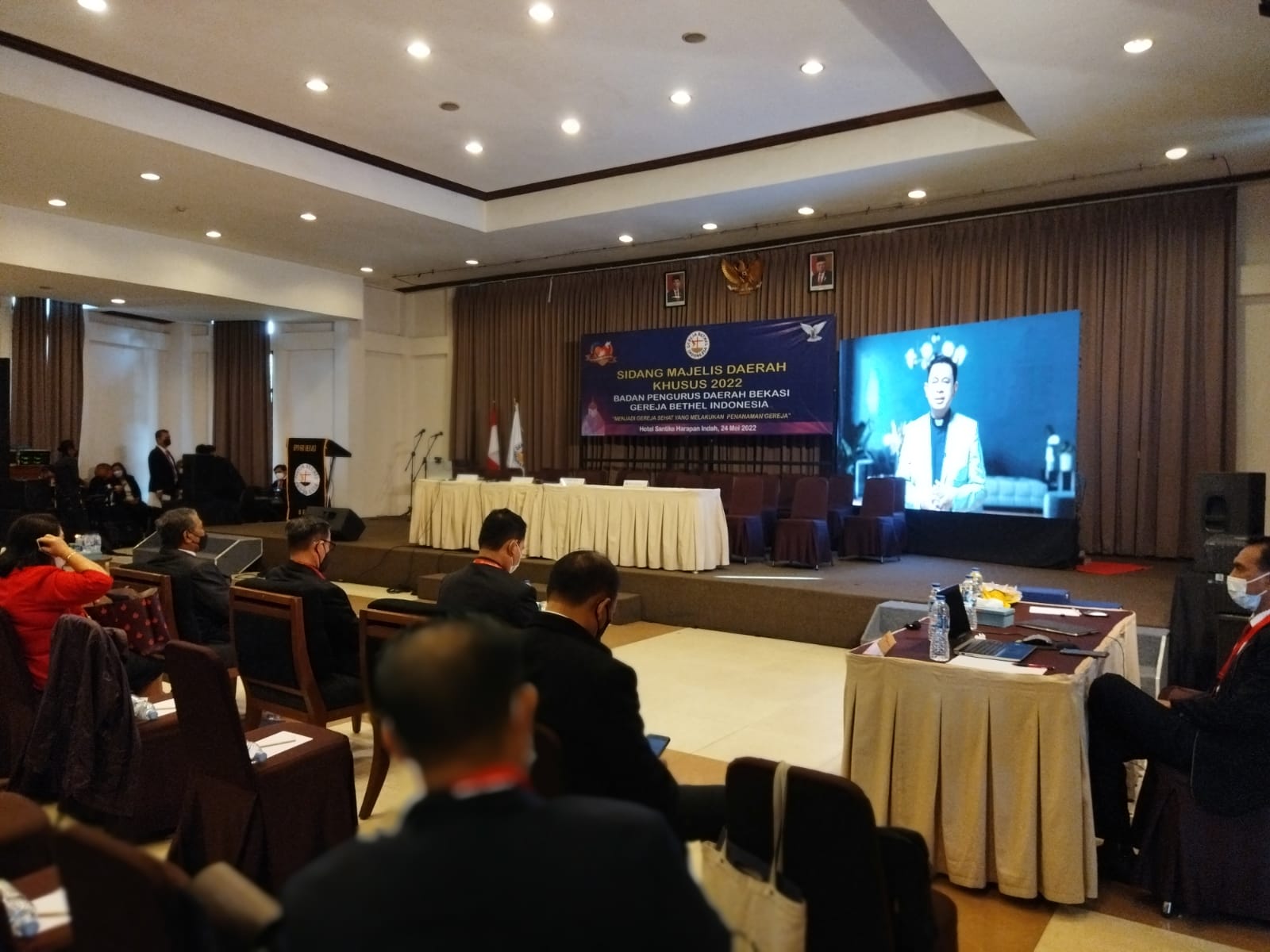 GEREJA YANG SEHAT YANG MELAKUKAN PENANAMAN GEREJA JADI TEMA SIDANG MAJELIS DAERAH KHUSUS 2022  BPD BEKASI GBI