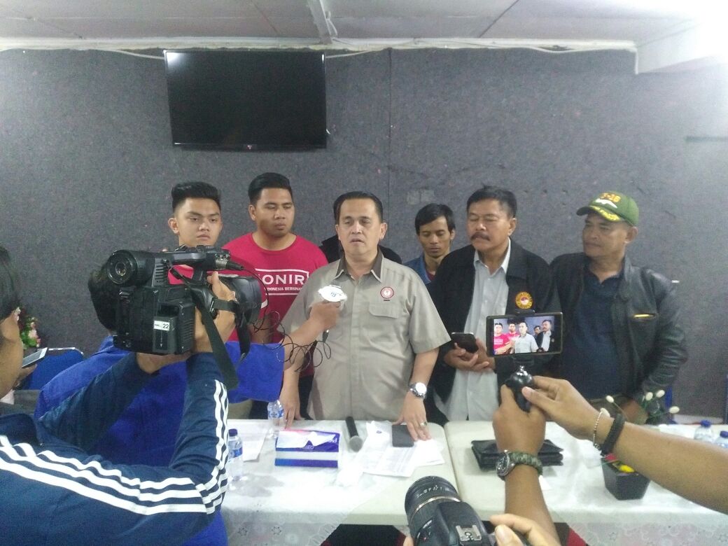 Ketua GMDM, Jeffry Tambayong: Kami Bukan Panitia, Kami Hanya Pengisi Acara Untuk Sukseskan Deklarasi Anti Narkoba.