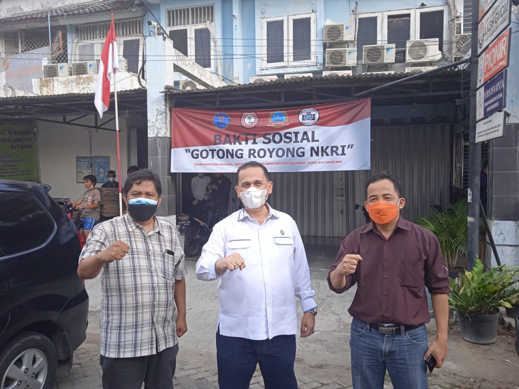 Peduli Kasih BNN melalui GMDM Kepada PEWARNA INDONESIA