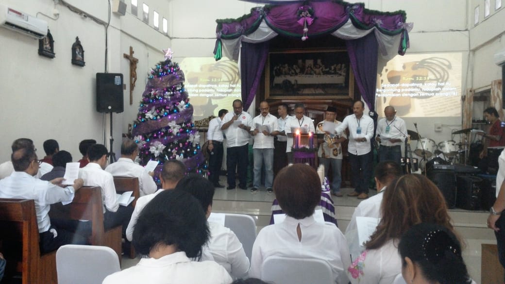PERADI RBA Gelar Perayaan Natal Bersama Masyarakat Binaan Rutan LP Cipinang Jakarta