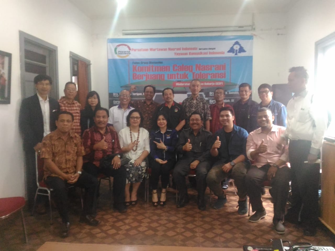 Gelar FGD, PEWARNA Jakarta Bahas Komitmen Caleg Nasrani Mengawal Toleransi