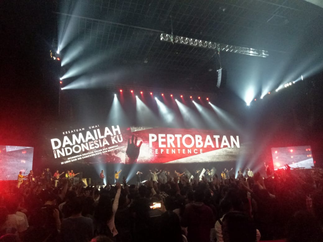 Gelar Doa Kesatuan, Para Pemimpin Gereja Aras Nasional Dan Seluruh Umat Kristiani Berdoa Untuk Kedamaian Indonesia