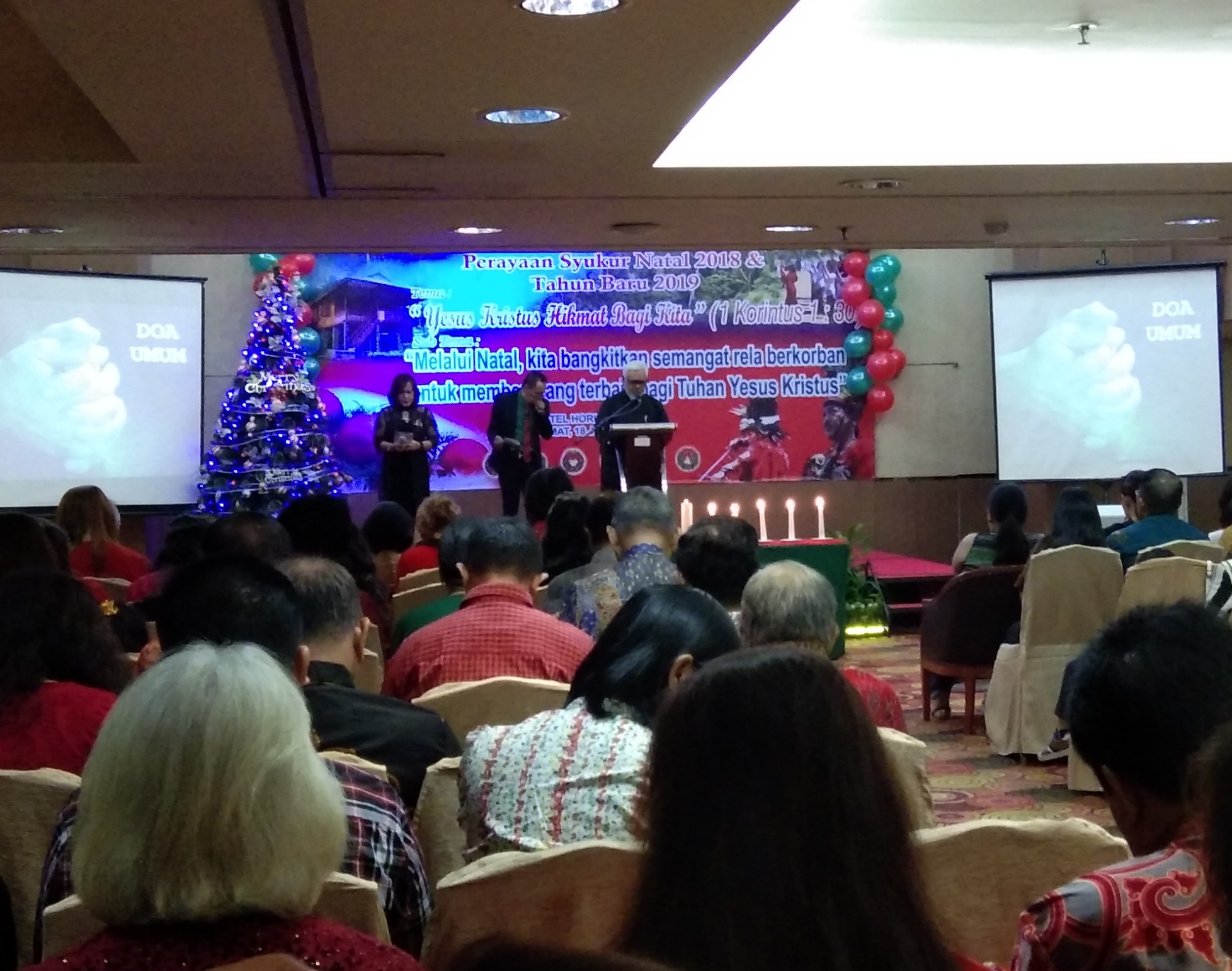 KKK Jatiasih Gelar Ibadah Syukur Natal Dan Tahun Baru