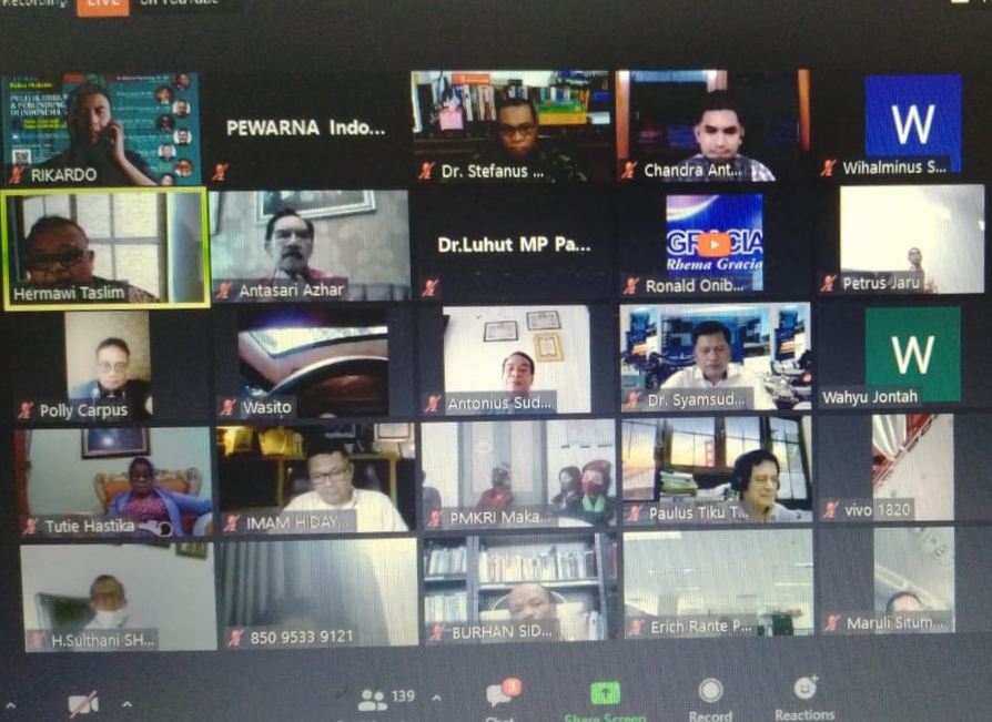 Webinar: Buku Politik Hukum PK Dan Perlindungan HAM Di Indonesia, Pendapat Ahli Sebagai Novum Karya Dr. Stefanus Roy Rening, SH., MH