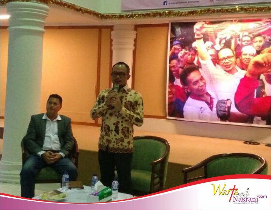 Kuliah Umum STT REM Jakarta: M. Hanif Dhakiri Tegaskan Pentingnya Motivasi Agama dalam Dunia Kerja Zaman Now