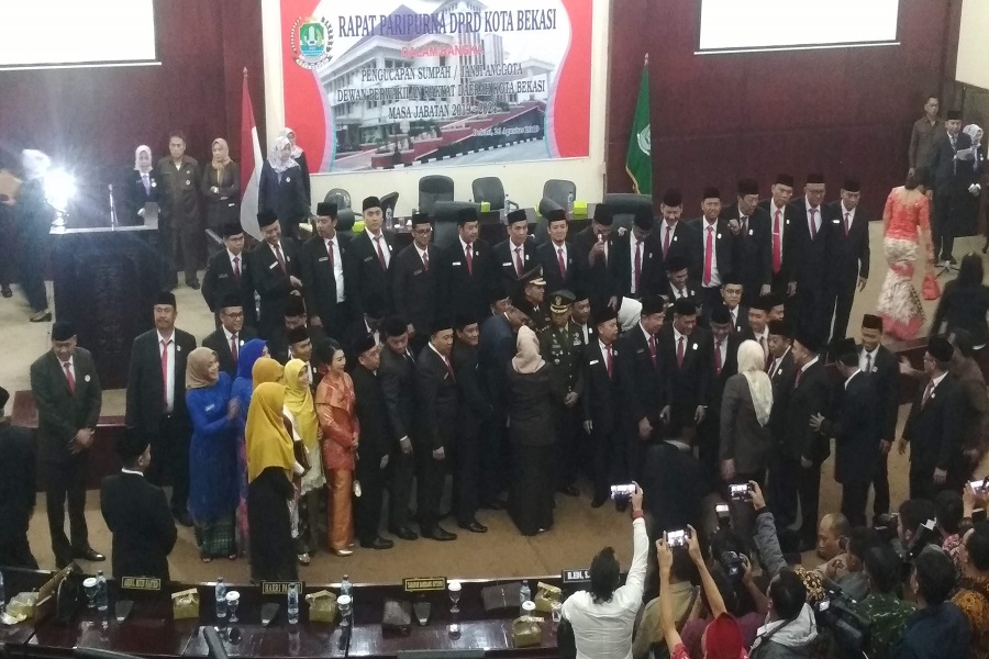 Murfati Lidianto, SE.,MA Dilantik Sebagai Anggota Dewan Kota Bekasi