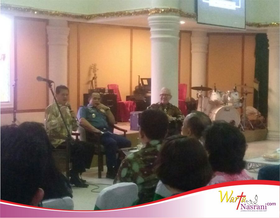 Kepala Staf Angkatan Laut, Laksamana TNI Ade Supandi, S.E., M.A.P beri Kuliah Umum di STT Rahmat Emmanuel Jakarta