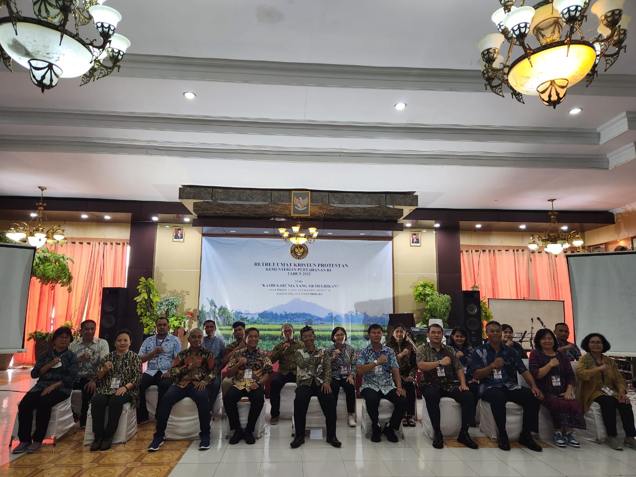 Umat Kristen Protestan Kementerian Pertahanan Kemhan menyelenggarakan kegiatan Retret tahun 2022