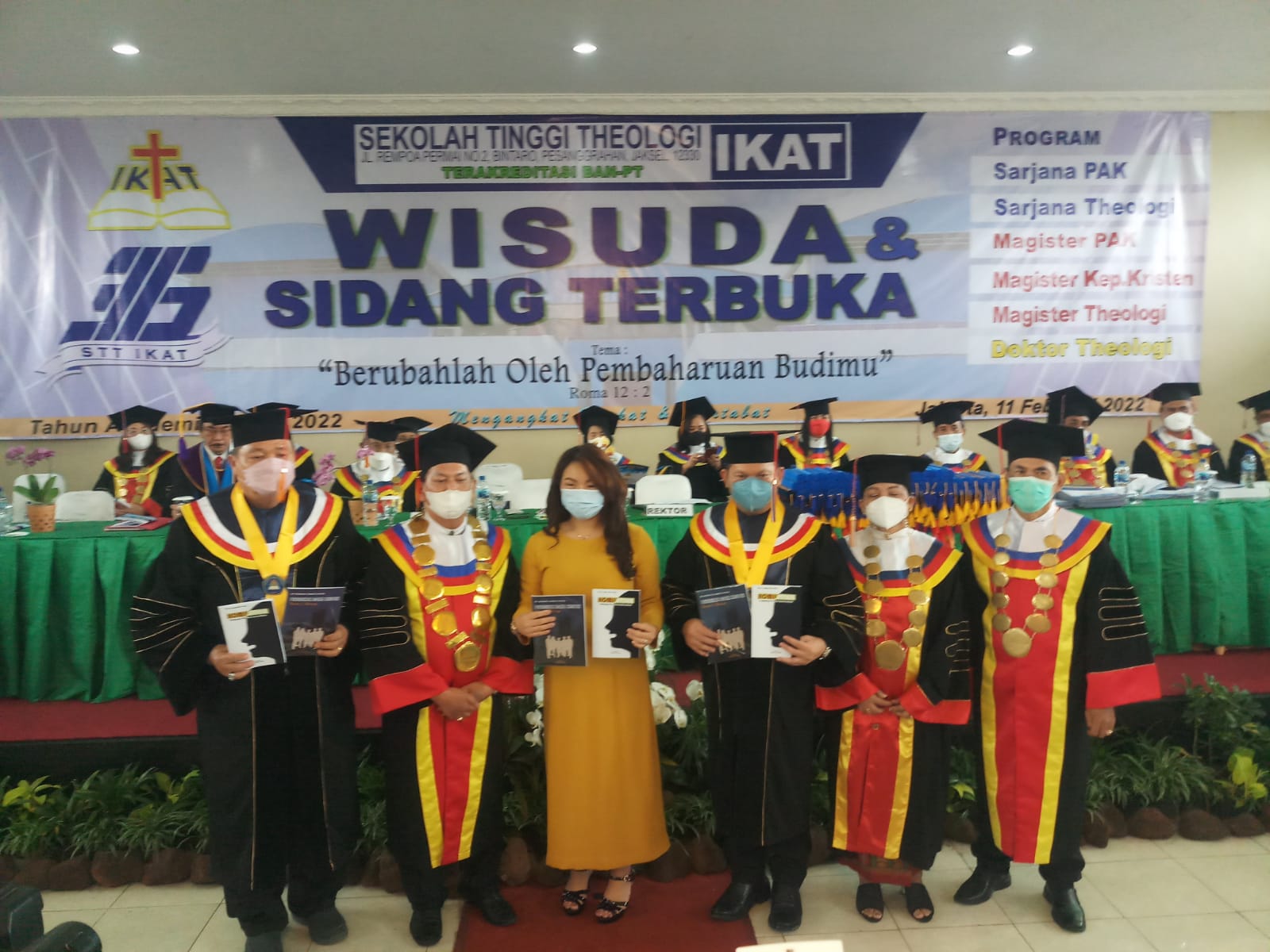 STT IKAT Jakarta Gelar Wisuda Dan Sidang Terbuka Angkatan 36 Tahun 2022