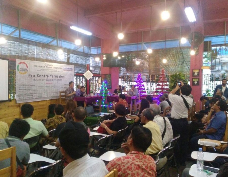 Serunya Talkshow Pewarna Indonesia dan Yakoma-PGI tentang Pro-Kontra Yerusalem