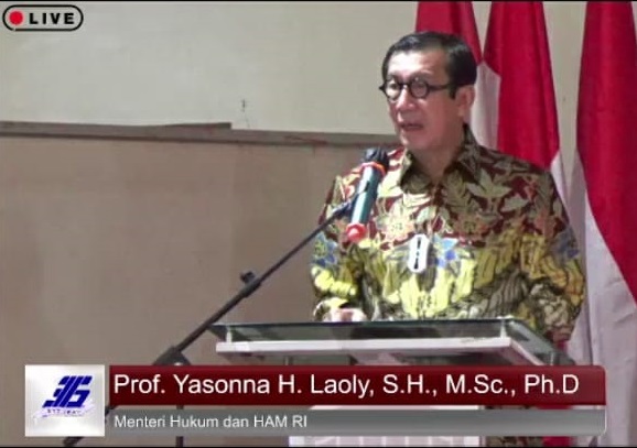 Kuliah Umum STT IKAT Dalam Rangka Dies Natalis Ke 36 Hadirkan Prof. Yasona H. Laoly, Menteri Hukum dan HAM Sebagai Keynote Speaker