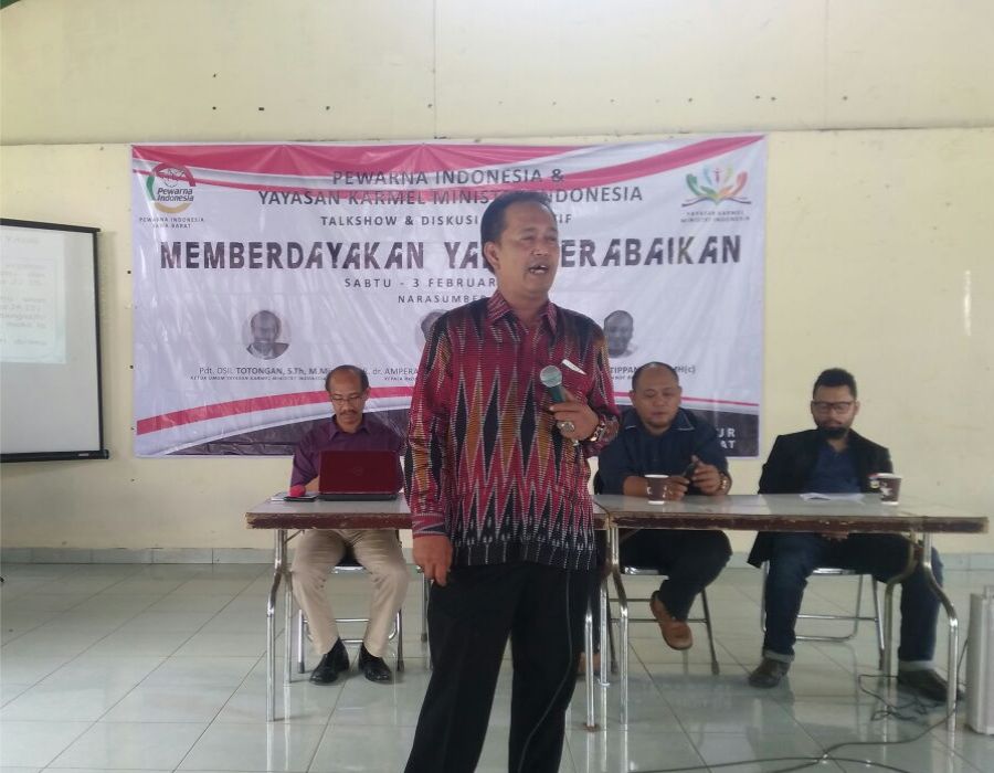 Talkshow Pewarna Indonesia dan YKMI